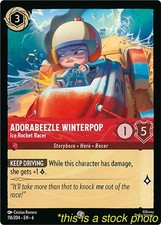 Lorcana TCG Adorabeezle Winterpop - Ice Rocket Racer Azurite Sea 116/204 Near...