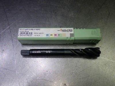 Walter 4 Flute HSS-E Machine Tap .273'' Shank TC117.UNF1/2-RE0WY80FC (LOC2828C)