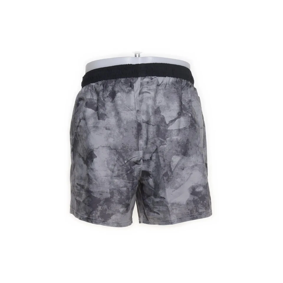 Gymshark, Badeshorts, Größe: M, Grau/Schwarz, Recyceltes Polyester, Batik #gRi - Bild 2 von 4