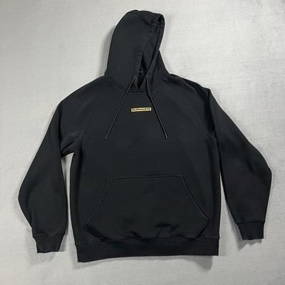 Alphalete Hoodie Mens L Black LBD More Pullover Drawstring Hooded Sweatshirt