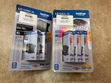 SET OF 5 Genuine Brother LC103CL XL Color LC103BK XL Black Ink Cartridge Set