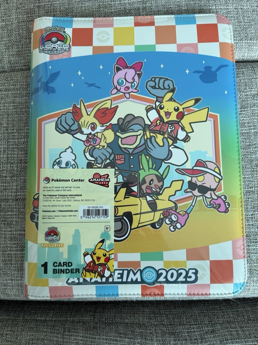 WCS 2025 アナハイム カードバインダー WCS 2025 ポケモン アナハイム ピンバインダー バッグ - メルカリ