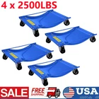 4-Piece Auto Wheel Dolly Set Vehicle Car Repair Moving Skate 10000LBS 3.5" Blue