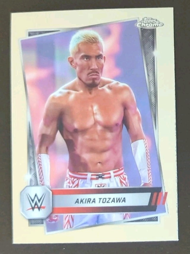 2025 Topps Chrome WWE Akira Tozawa Base #71