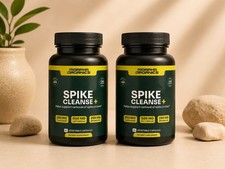 2 x Spike Cleanse Detox - Nattokinase 500mg, Bromelain 250mg, Curcumin 250mg