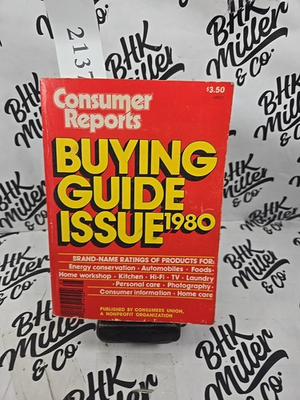 #ad Consumer Reports Buying Guide Issue 1980 $5.99