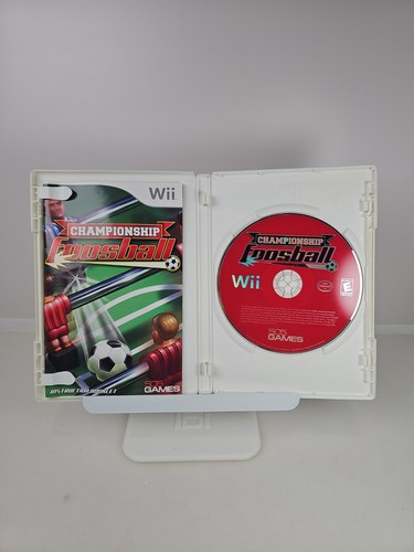Championship Foosball (Nintendo Wii, 2008) CIB Complete - Fast Free Tracked Ship - Picture 2 of 3