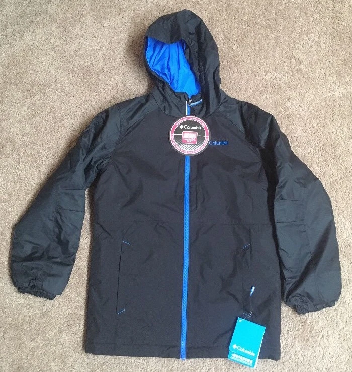 NWT YOUTH BOY COLUMBIA SNOWPOCALYPTIC THERMAL COIL OUTGROW JACKET HOOD SZ:M $105