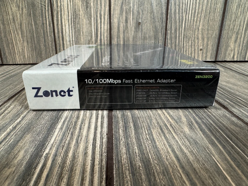 Zonet Zen3200 10/100Mbps fast Ethernet Adapter Windows Vista compatible 32 bit - Image 4 of 4
