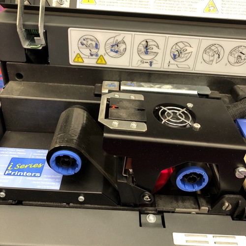 Poloroid - 100i model P100I Double-sided ID Card Printer POWERS ON PARTS REPAIR - 第 10/17 張圖片