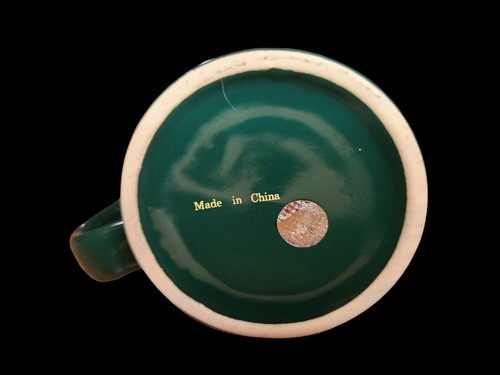 Vintage 1996 100th Olympic Games Atlanta Coffee Mug Cup Summer Olympics Green - Picture 3 of 3