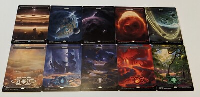Unfinity Borderless Planetary & Orbital Art Lands - One of Each
