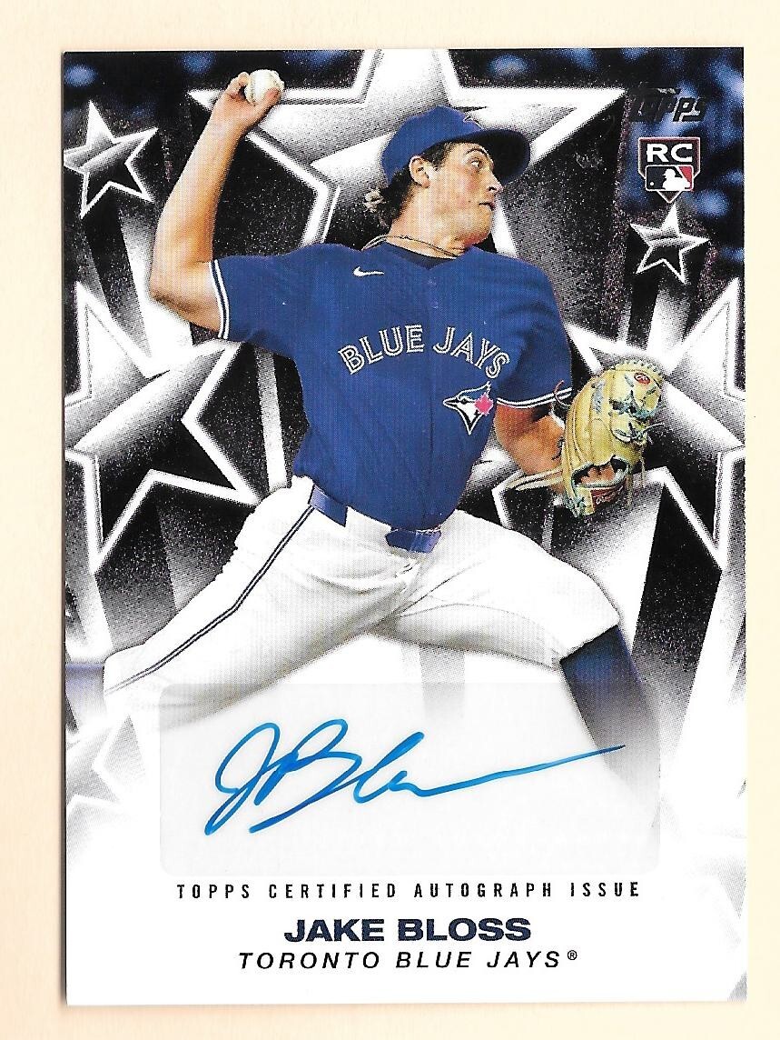 高橋楓翔 直筆サイン入り MAGiC BOYZ「illson」アナログ盤 2025 Topps Series 1 JAKE BLOSS RC Baseball Stars Autograph