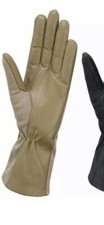 NOMEX FLIGHT FLYERS GLOVES PILOT FIRE RESISTANT Black, Green, Tan-All Sizes
