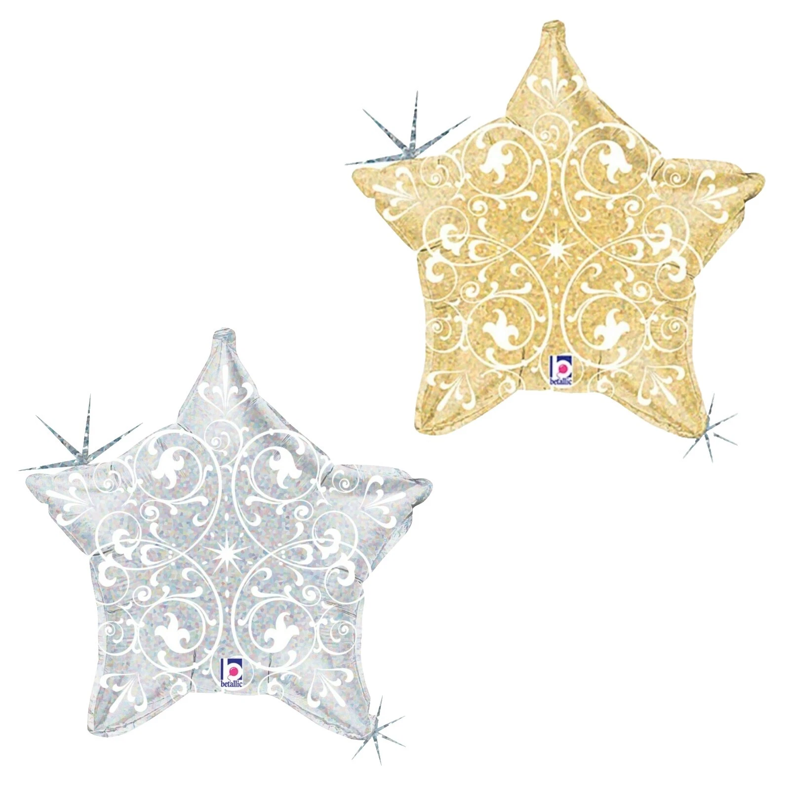 Globos de papel aluminio fiesta