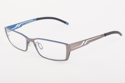 Orgreen DEFENDER 165 Shiny Gun / Matte Blue Titanium Eyeglasses 55mm