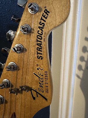 【希少美品】Fender USA Dan Smith Standard Fender Dan Smith USA Stratocaster Black (1983) – Electric