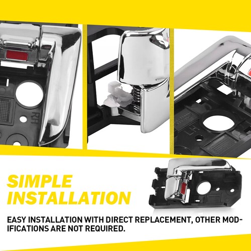 1-10X Inside Door Handle Left Right for 2004-09 KIA Spectra/2005-09 Spectra5 EXD - Picture 7 of 58