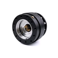 Universal Black Steering Wheel Quick Release Hub Adapter Snap Boss Kit