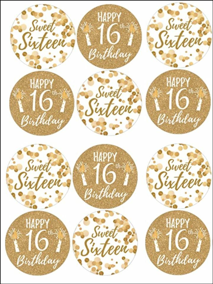 sweet-sixteen-cupcake-toppers