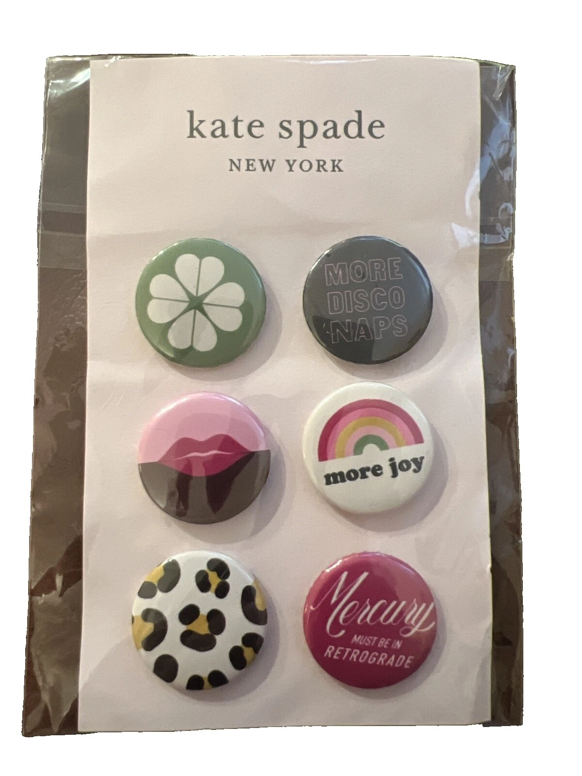 Kate Spade New York Pasadores de Moda