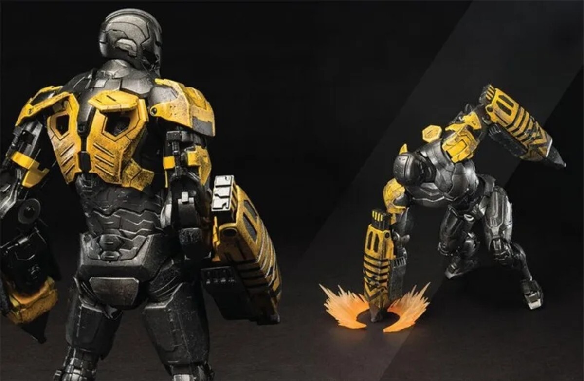 Original 1: 12 Comicave Iron Man MK25 Striker Figure Gift