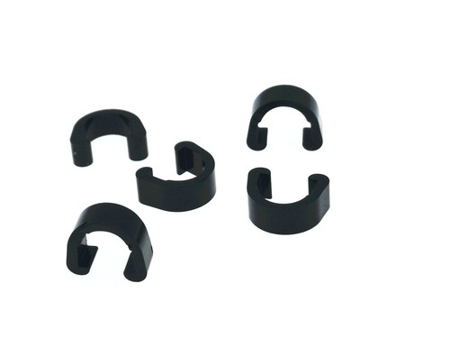 5x Bike Bicycle MTB C-Clips Buckle Hose Brake Gear Cable Housing Guide - Picture 8 of 9