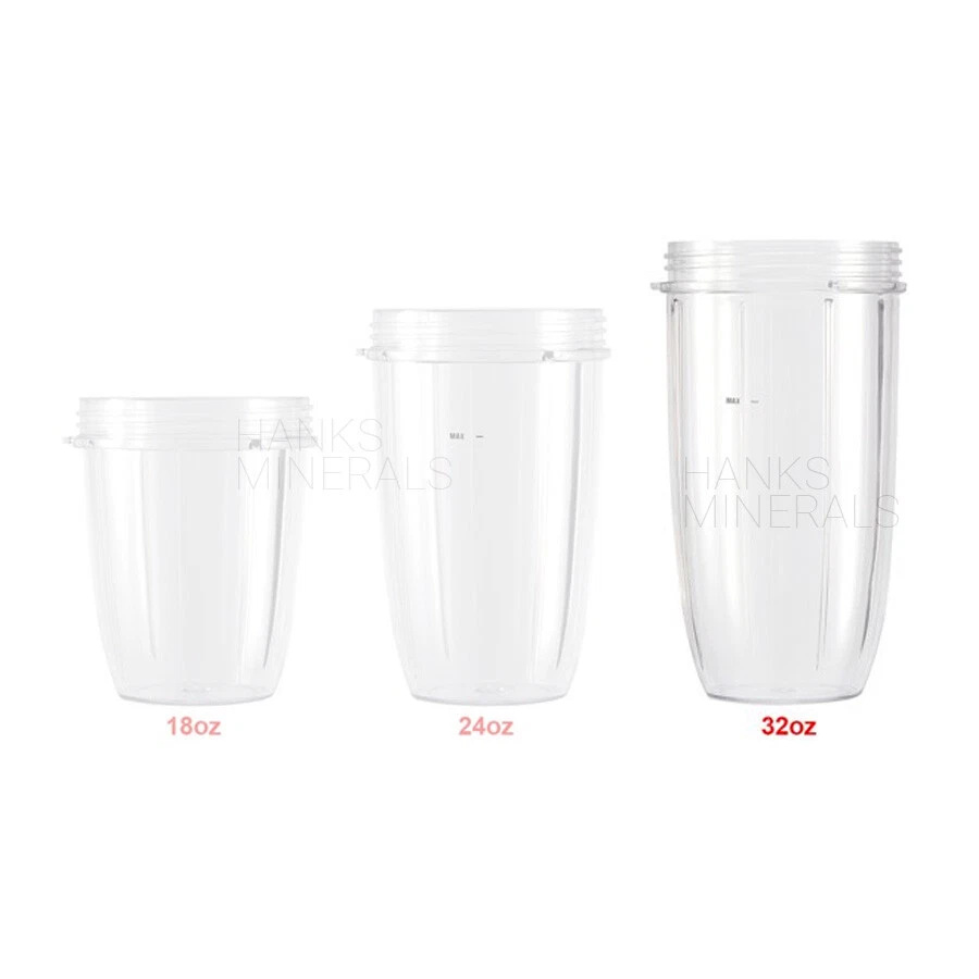 2-Pack 32oz Cup With Lip Ring For Nutribullet Blender 600W 900W XL 32 oz - Image 3 of 3