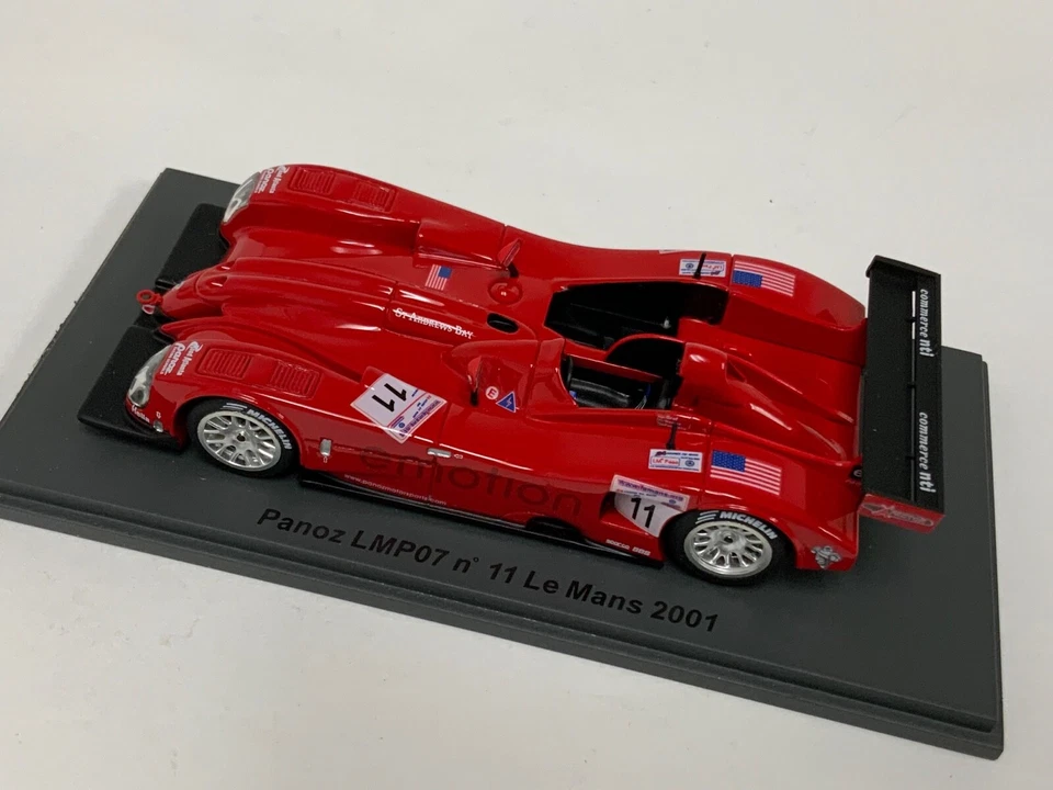 Carro Spark Panoz LMP07 1/43 de 2001 24 Horas de Le Mans #11 SCPZ01 CS515 - Imagem 4 de 4