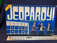 Vintage 1986 Jeopardy! Board Game Pressman 1st Edition All Pieces Complete