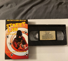 ~ Street Law ~ 1974 Poliziotteschi Film (1984 VHS) Franco Nero, Barbara Bach