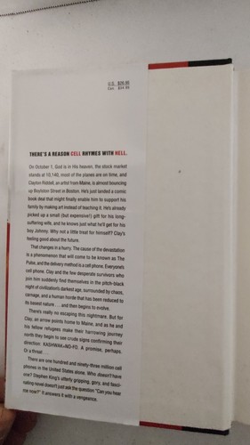 STEPHEN KING Cell 2006 Rare 1st Edition 1st Printing Hardcover HC DJ Horror - Picture 4 of 13