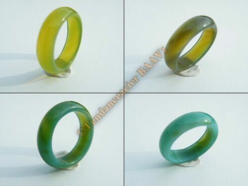 Bague En Argent 925 Avec Pierre Verte Et Motif Plume - Neuve Sans Emballage, Couleur Argentée