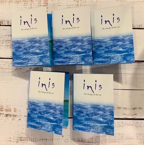 NEW - Inis The Energy Of The Sea 5pc Sample Vials - 2ml .07 fl oz each