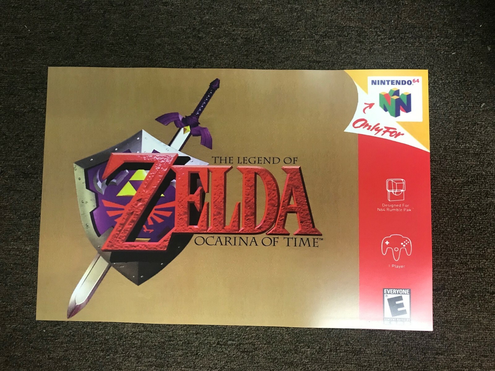 Ocarina Of Time Cover Art