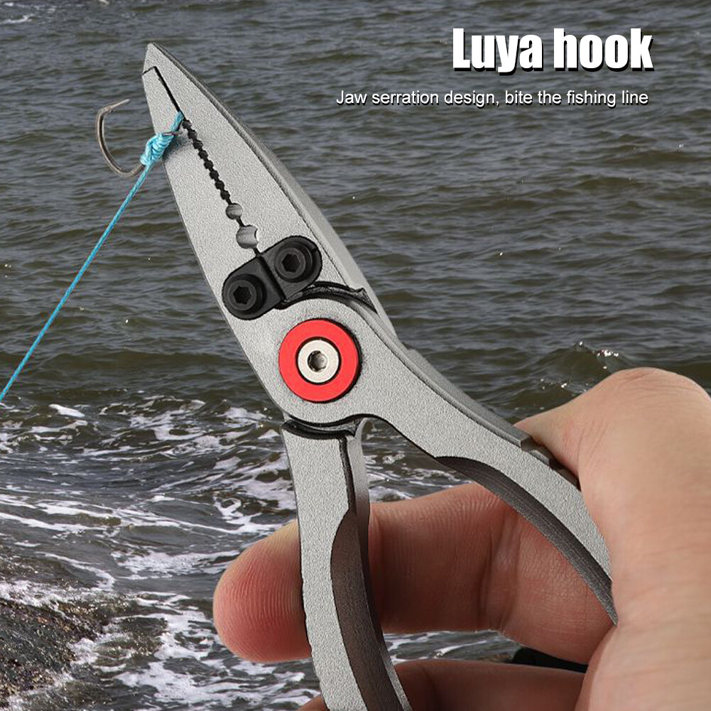 Mini Fishing Pliers Aluminum Alloy Fishing Scissors for Fisherman