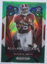 💥DEVONTA SMITH ROOKIE 2021💥PANINI PRIZM GREEN DRAFT PICKS ALL-AMERICAN🔥🔥