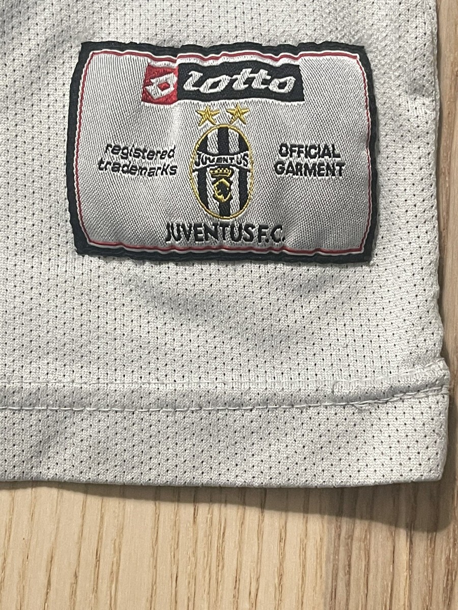 Vintage Juventus F.C. Football Soccer FASTWEB Lotto Jersey