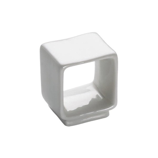 Serviettenring Quadratisch / Maxwell & Williams / White Basics / Serviettenha...-image