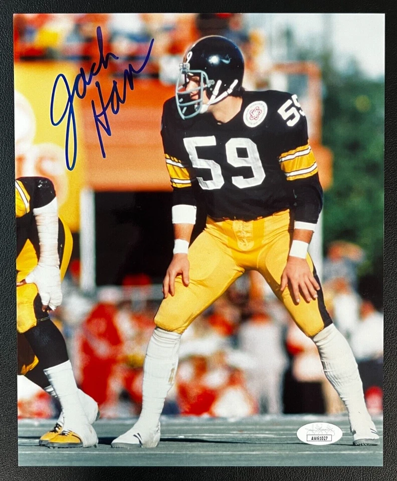 Jack Ham Signed Color Photograph JSA w/COA 8x10 NFL Pittsburgh Steelers #59 HOF! - Image 2 of 4
