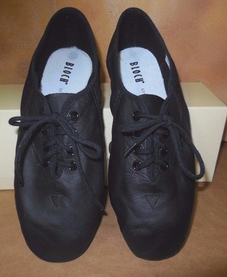 BLOCH LEATHER Canvas SPLIT SOLE JAZZ HYBRID SHOES BLACK LADIES  DANCE S0443L
