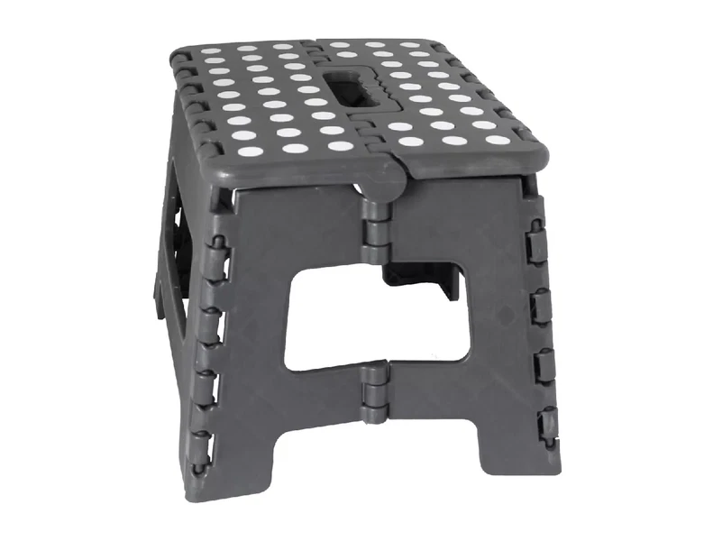 KYNAST Tools Klapphocker Tritt-Hocker Grau faltbar Griff 29x22x22cm max, 150kg - Bild 2 von 4