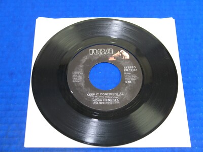 Nona Hendryx   Keep It Confidential / Dummy Up - 80s Soul Funk 45 EX VINYL