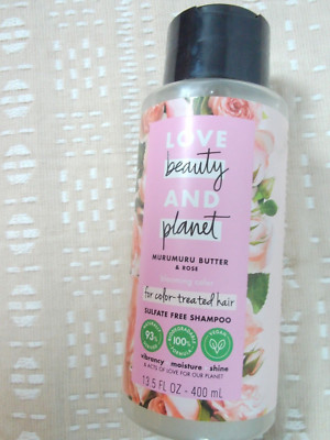 Blooming Color Sulfate-Free Shampoo Murumuru Butter & Rose, for Color Treated...