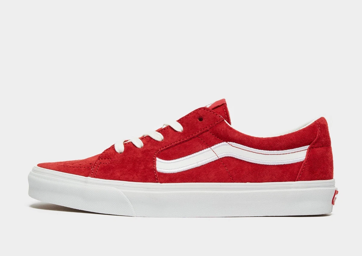 Mens red best sale vans