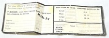 STAR WARS 1977 Official vintage t-shirt order form T-550 MAIL IN VERY RARE