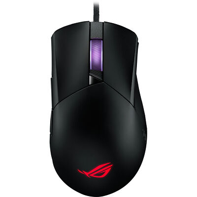 ASUS ROG Gladius III, Gaming-Maus, optisch, 19000dpi, USB, 7 Tasten, schwarz