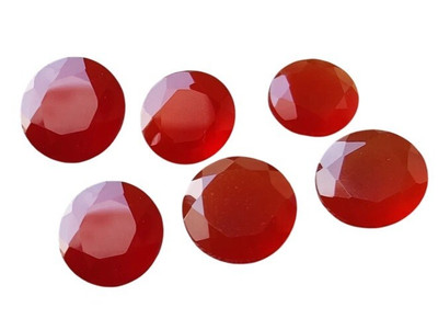 Red Onyx Round Faceted Cut 5mm To 20mm Natural Calibrated Loose Gemstone