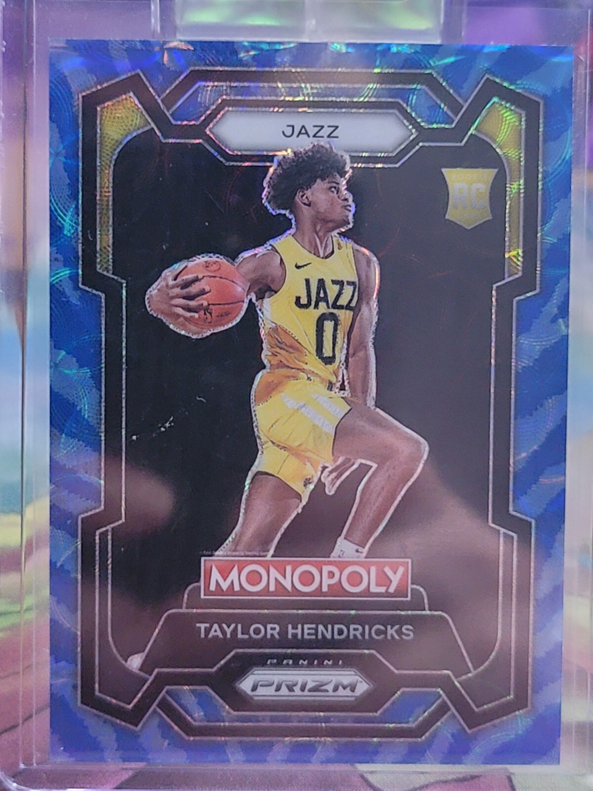 Taylor Hendricks Monopoly Blue Tiger Prizm Rc