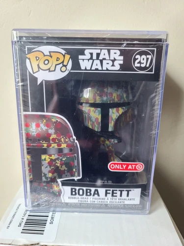 Funko Pop Star Wars #297 Boba Fett Futura Target Exclusive w/ Hardstack